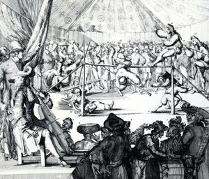 Paye qui tombe, 1697 by Romeyn de Hooghe