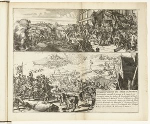 Two Depictions of the Siege of Antwerp by the Duke of Parma, 1584-1585