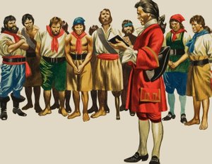 Captain Bartholomew Roberts by Ron Embleton