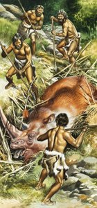 Prehistoric Hunters by Ron Embleton
