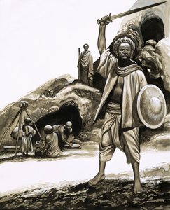 Primitive People of Today: The Qara -- They Call Them the Sons of Sheba by Ron Embleton