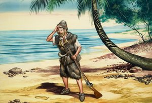 Robinson Crusoe by Ron Embleton