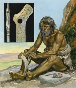 Stone Age Man by Ron Embleton