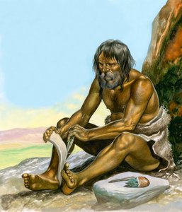 Stone Age Man by Ron Embleton