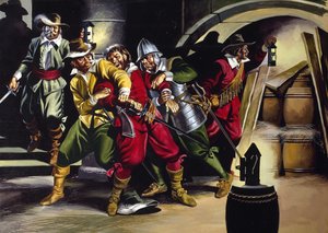 The Gunpowder Plot by Ron Embleton