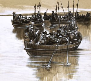 The Scots and Irish Defy Cromwell by Ron Embleton