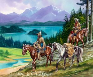 Trappers in the Wild West
