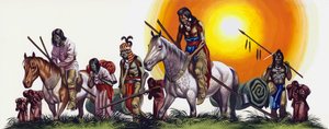 Vanquished Native American Indians
