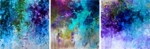 Vibrant Abstract Flow by Ron Halfant