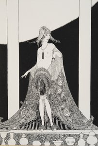 Illustration from Rubáiyát of Omar Khayyam, 1920 by Ronald Balfour