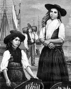 Portuguese Women by Ronjat