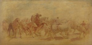 Study for The Horse Fair by Rosa Bonheur