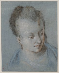 Woman’s Head Turned to the Right