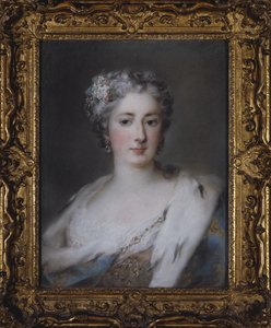 Portrait of a Lady in an Ermine-Trimmed Robe