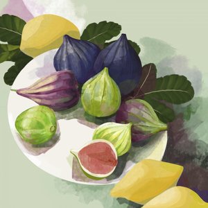 Ripe Figs and Lemons
