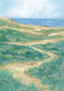 Serene Coastal Path