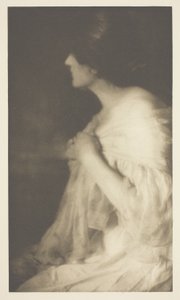 Miss M. of Washington, No. 17 from the portfolio "American Pictorial Photography, Series II" (1901); edition 34/150 by Rose Clark