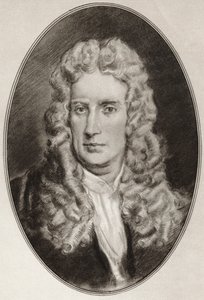 Sir Isaac Newton, from Living Biographies of Famous Men
