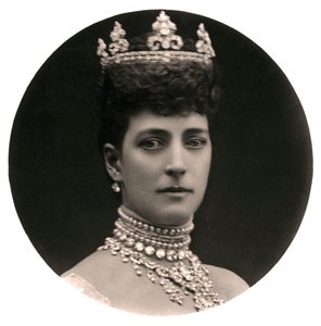 Queen Alexandra 1844-1925, Queen Consort to King Edward VII, Late 19th Century by Rotary Photo