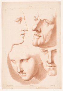 Heads of Man and Woman