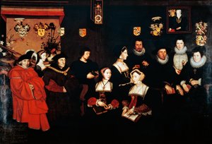 Sir Thomas More, his father, his household and his descendants, circa 1593
