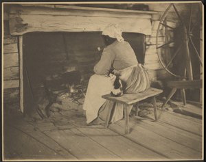Woman by the Hearth
