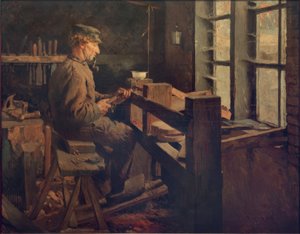 Dutch Turner at Work (Blokje-Maker)