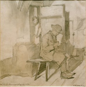 Study for Feeding the Poor by Rudolf Hirth du Frenes