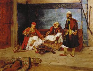 Backgammon by Rudolf Otto Ritter von Ottenfeld