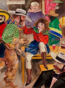 Hard Californian Ore by Rudolf Schlichter