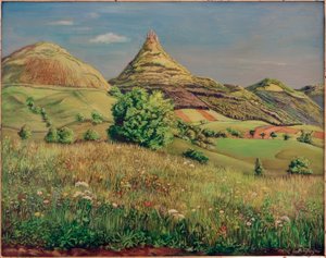 Landscape by Rudolf Schlichter