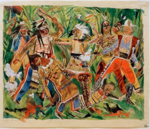 Wild West by Rudolf Schlichter