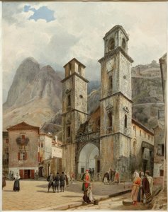 The Cathedral Square in Cattaro