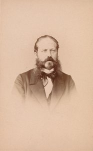 Eduard Hildebrandt, 1860s by Rudolph Rogorsch