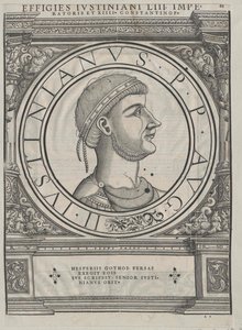 Emperor Justinian I by Rudolph Wyssenbach