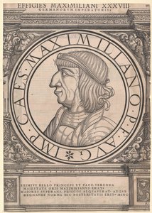 Holy Roman Emperor Maximilian I by Rudolph Wyssenbach