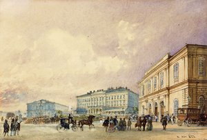 The Southstation, Vienna by Rudolf von Alt