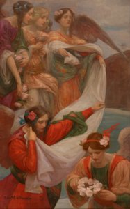 Descending Angels by Rupert Bunny