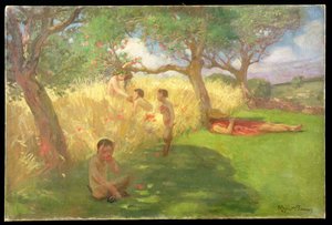 Satyrs by Rupert Charles Wolston Bunny