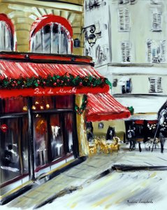 Christmas at Bar Marche Paris, 2021