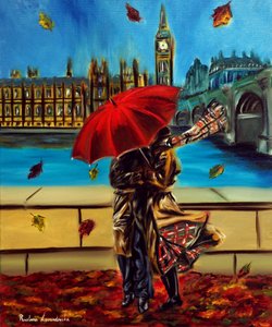 London Embrace, 2025 by Ruslana Levandovska