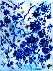 The Blue Garden by Ruslana Levandovska