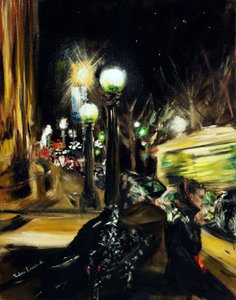 The Moving City of New York by Ruslana Levandovska