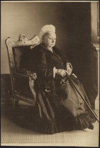 Portrait of Queen Victoria by Russell & Sons Photography