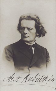 Anton Rubinstein, Russian composer, conductor and pianist by Russian Photographer (after)