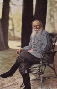 Leo Tolstoy by Russian Photographer