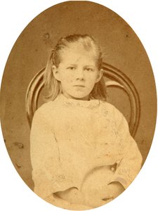 Portrait of Lyubov F. Dostoyevskaya, Daughter of Fyodor Dostoevsky by Russian Photographer
