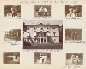 The Russian Imperial Family, Page from an Album of Photographs, c.1897-99