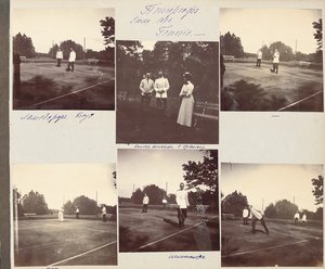 The Russian Imperial Family, Page from an Album of Photographs, c.1897-99 by Russian Photographer