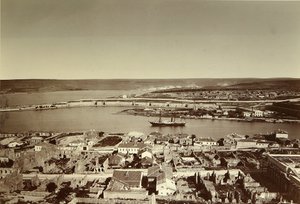 The South bay and Cape Paul in Sevastopol